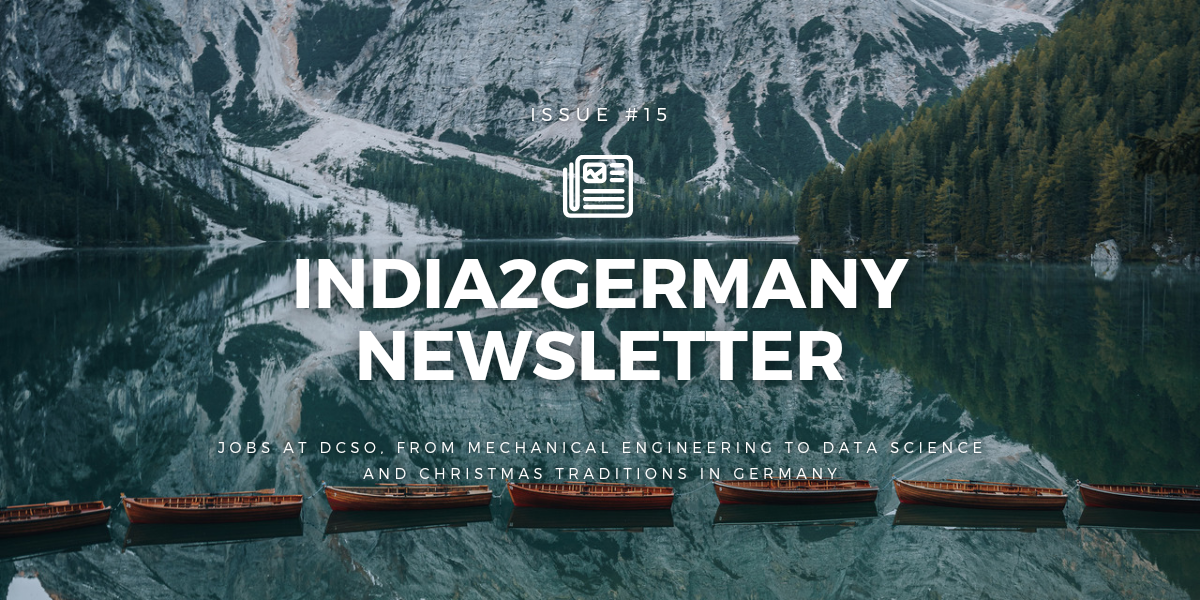 #15: π Jobs at DCSO, π£ From mechanical engineering to data science and βοΈ Christmas traditions in Germany