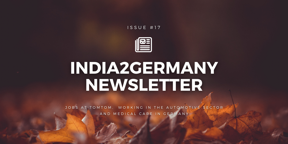 #17: π Jobs at TomTom, π£ career in the automotive sector and βοΈ medical care in Germany