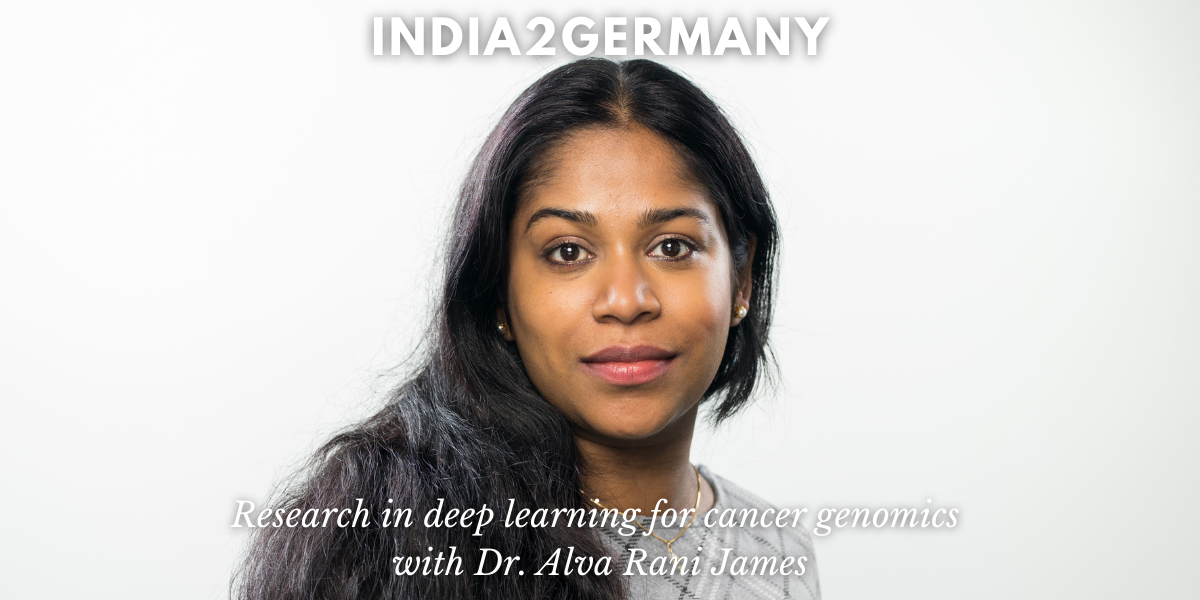 Research in deep learning for cancer genomics with Dr. Alva Rani James